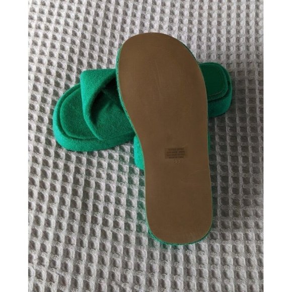 Cherrichella Lola Slides Green Size 38 BNWOB - Picture 7 of 9
